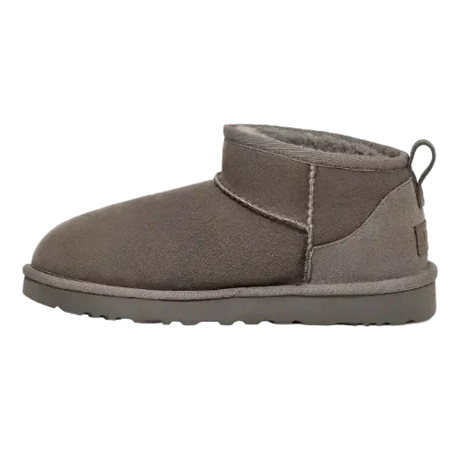 Damen Boots mit warmem Futter - Grau