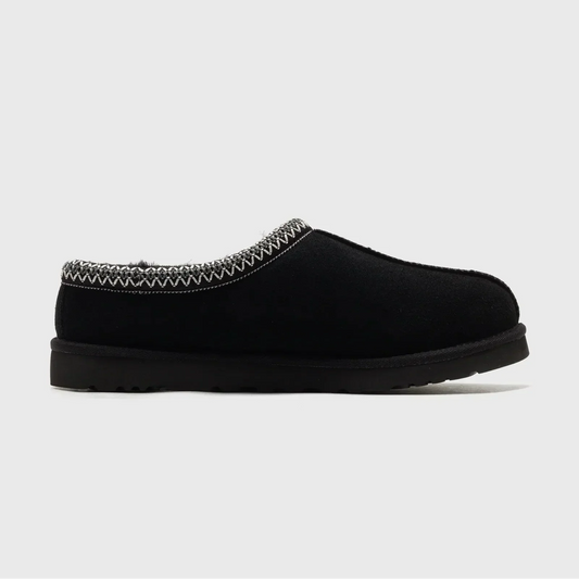 Damen Slipper mit weichem Fußbett - Schwarz